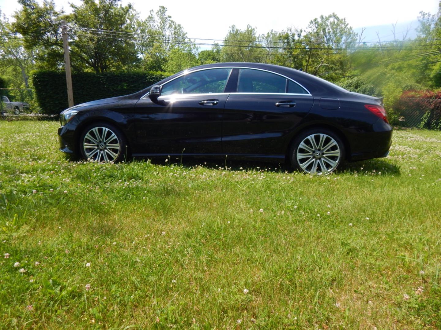 2019 Black /Black Leather Mercedes-Benz CLA-Class CLA250 4MATIC (WDDSJ4GB2KN) with an 2.0L L4 DOHC 16V engine, 7A transmission, located at 6528 Lower York Road, New Hope, PA, 18938, (215) 862-9555, 40.358707, -74.977882 - Here we have a beautiful Mercedes CLA 250 with a 2.0L 4 cylinder engine putting power to all four wheels via an automatic transmission. Options include: black leather, dual power seats, dual climate controls, AM/FM/CD/MEDIA and navigation radio, tilt steering wheel, cruise control, automatic headlig - Photo#1